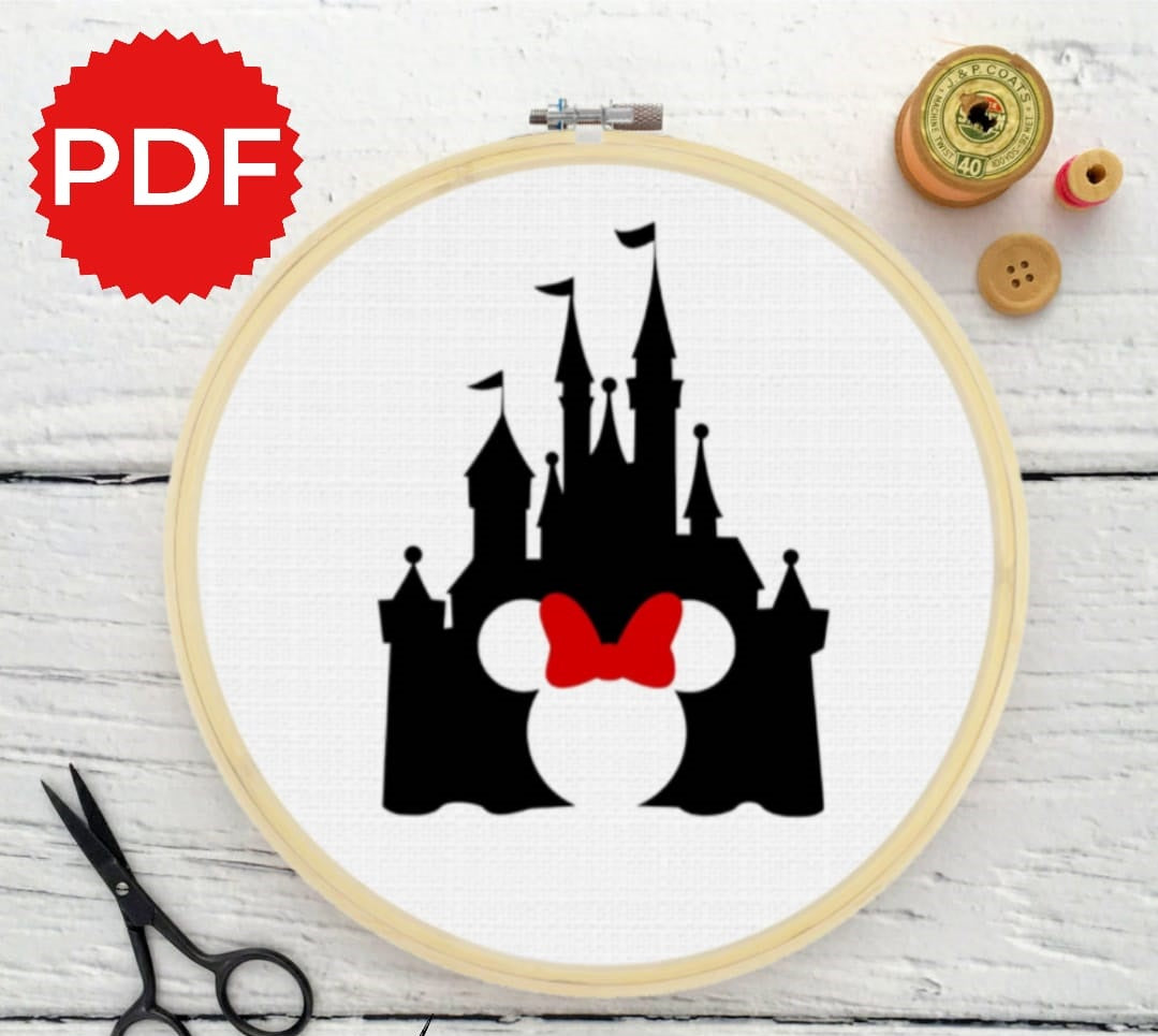Disney Cross Stitch Pattern
Disney Castle Cross Stitch Pattern