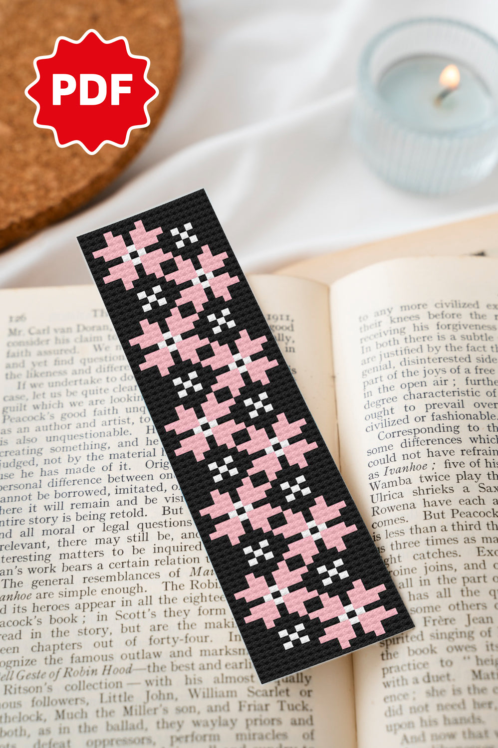 Bookmark Cross Stitch Pattern