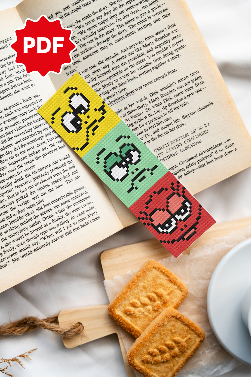 Bookmarks Cross Stitch Pattern