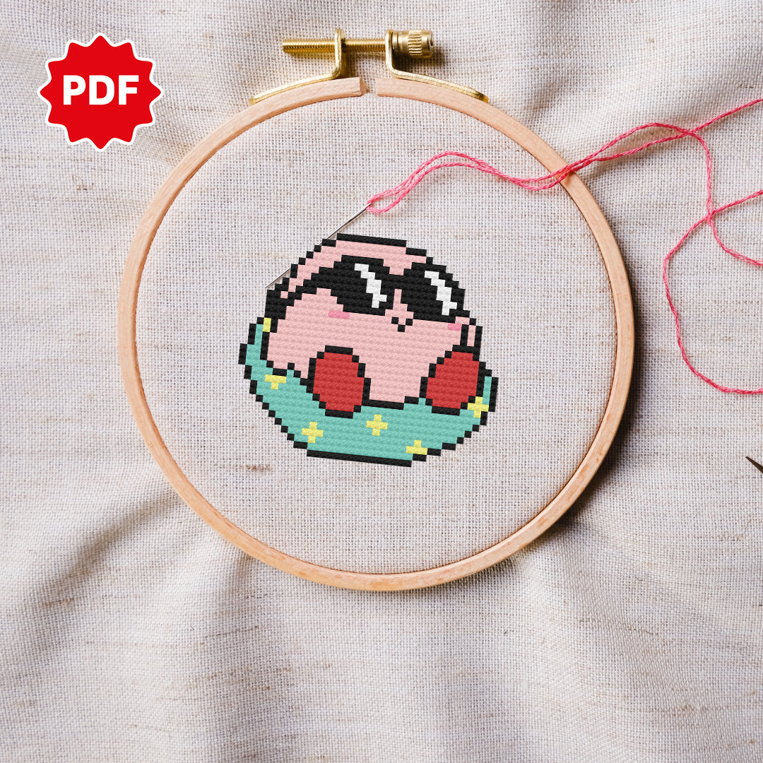 Kirby Cross Stitch Pattern