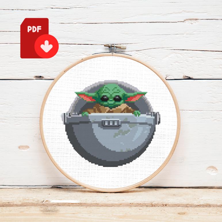 Star Wars Cross Stitch Pattern