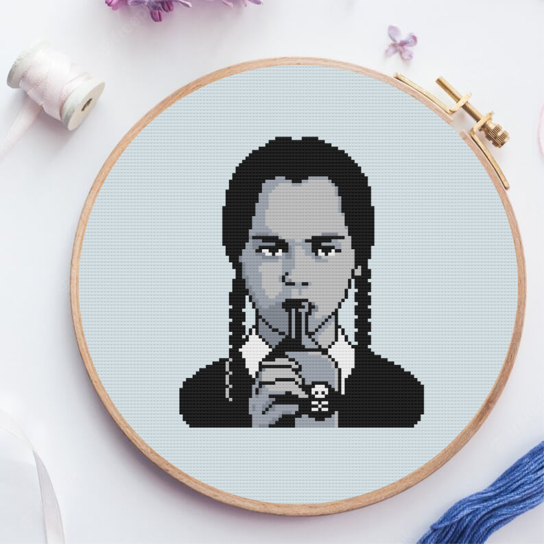 Wednesday Counted Cross Stitch