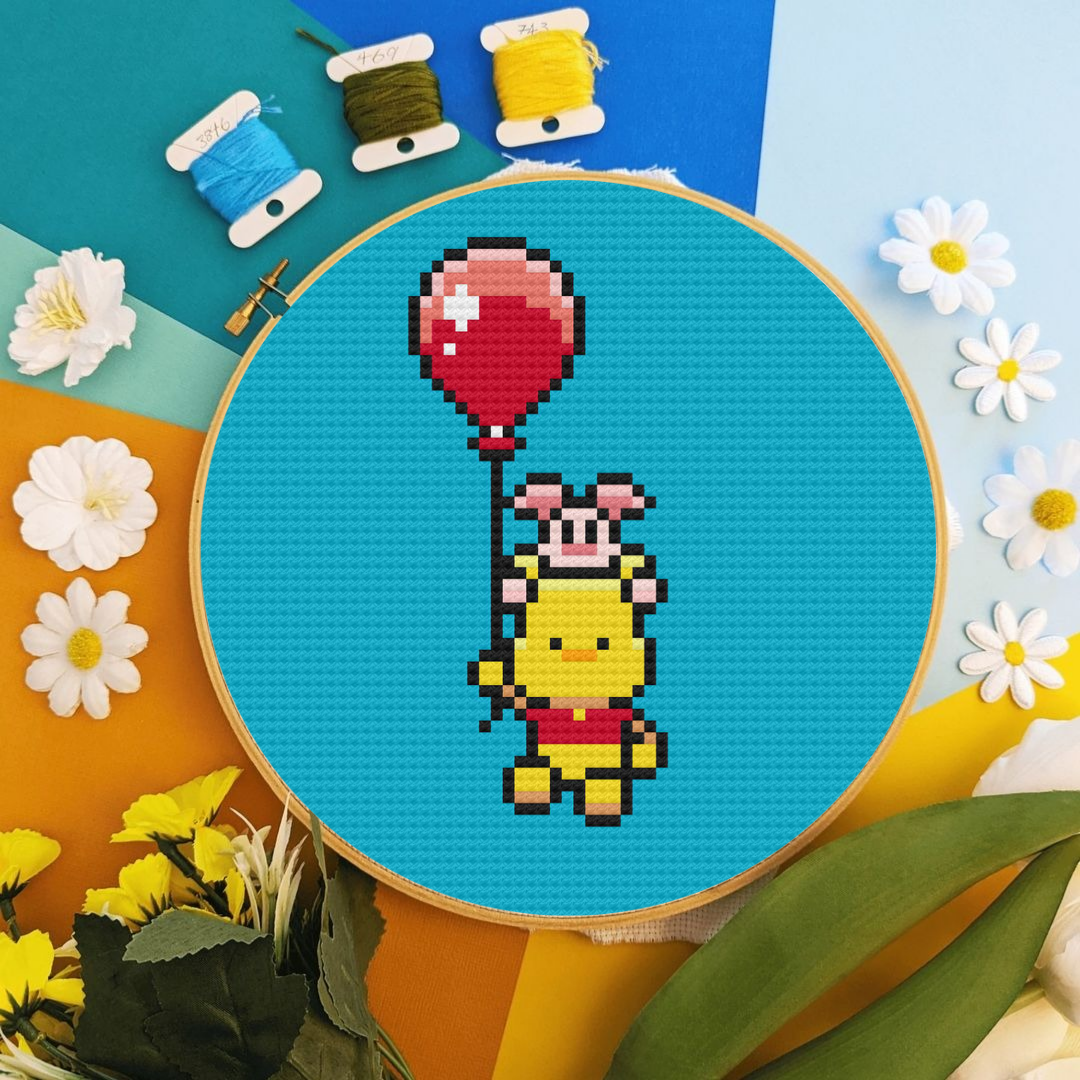 Winnie Cross Stitch Pattern