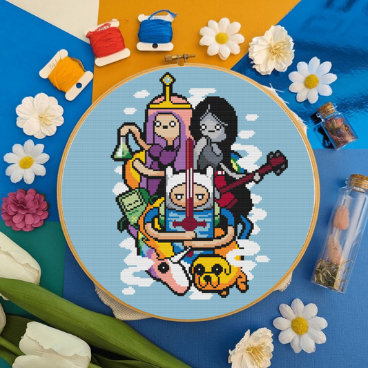 Adventure Time Cross Stitch Pattern 