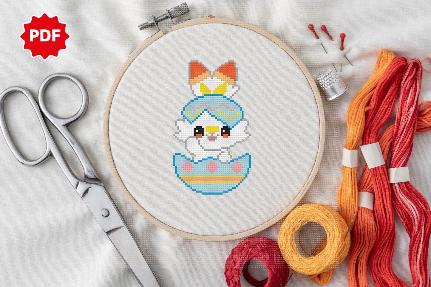 Bunny Cross Stitch Pattern