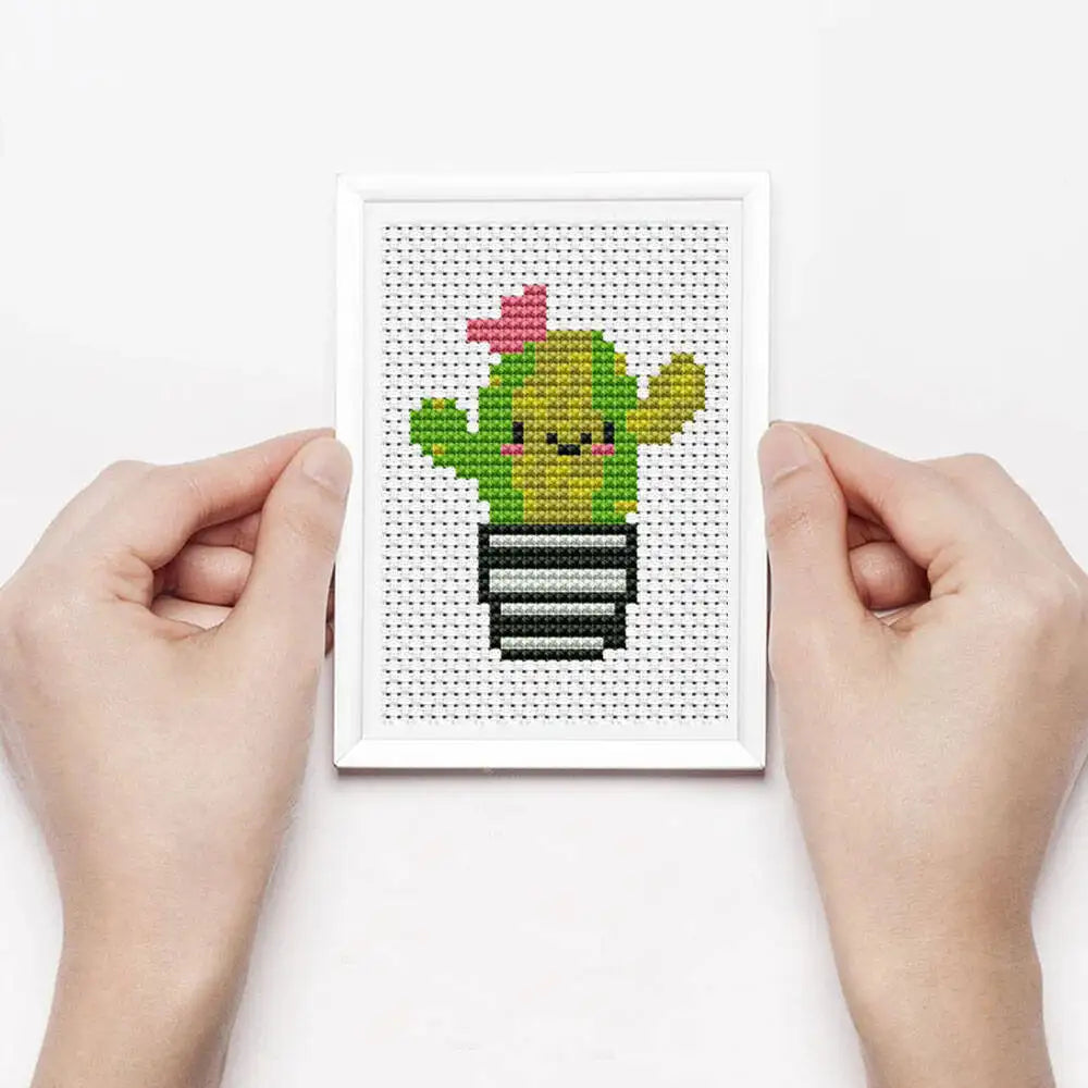 Cactus Cross Stitch Kit