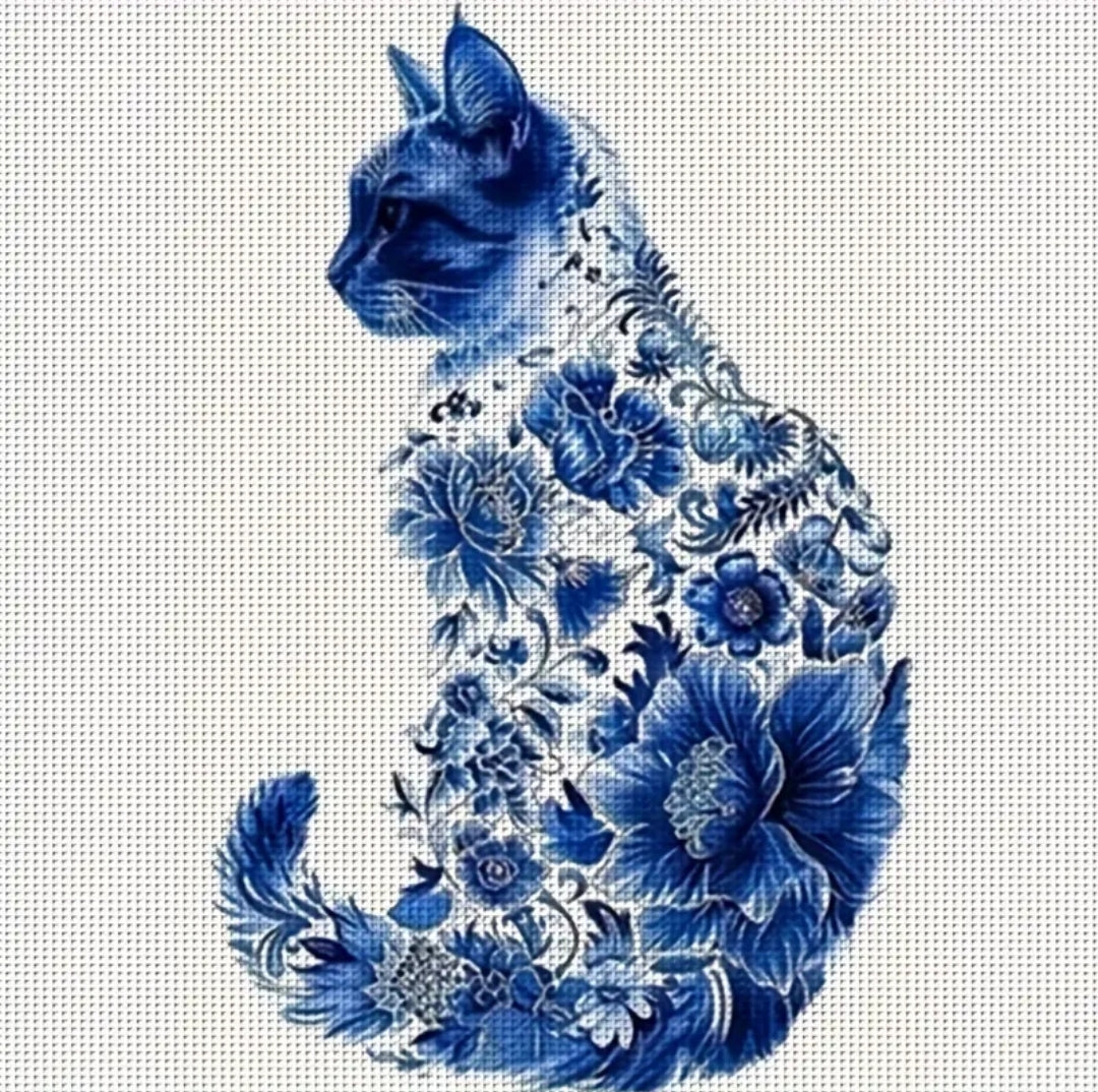 Cat Cross Stitch Kit