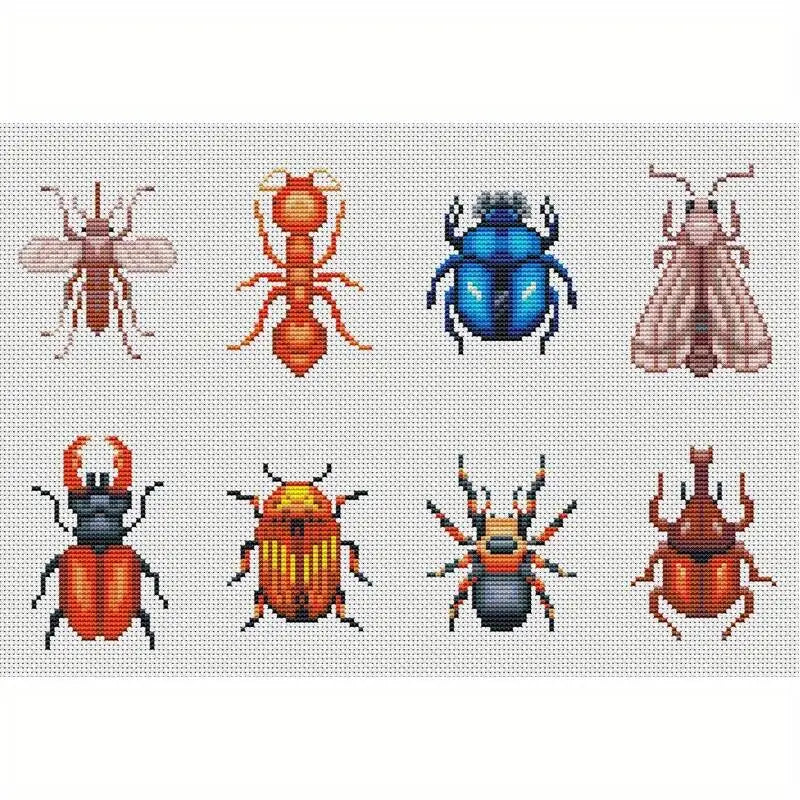 Cross Stitch Insects Kit