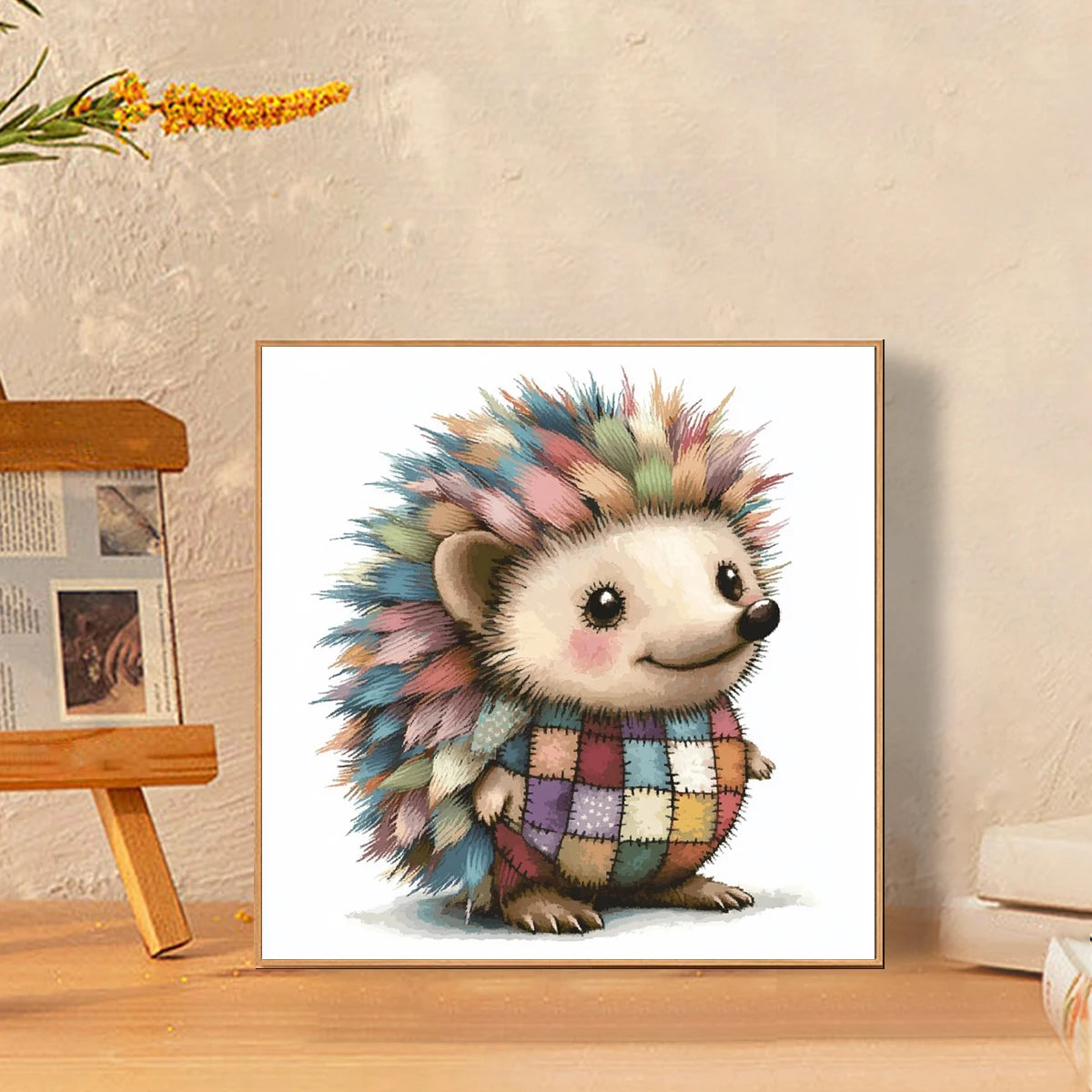 Cute Hedgehog Cross Stitch Kit