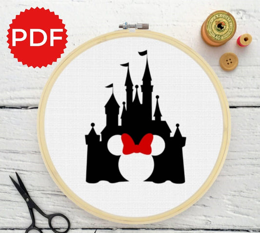 Disney Cross Stitch Pattern
Disney Castle Cross Stitch Pattern 