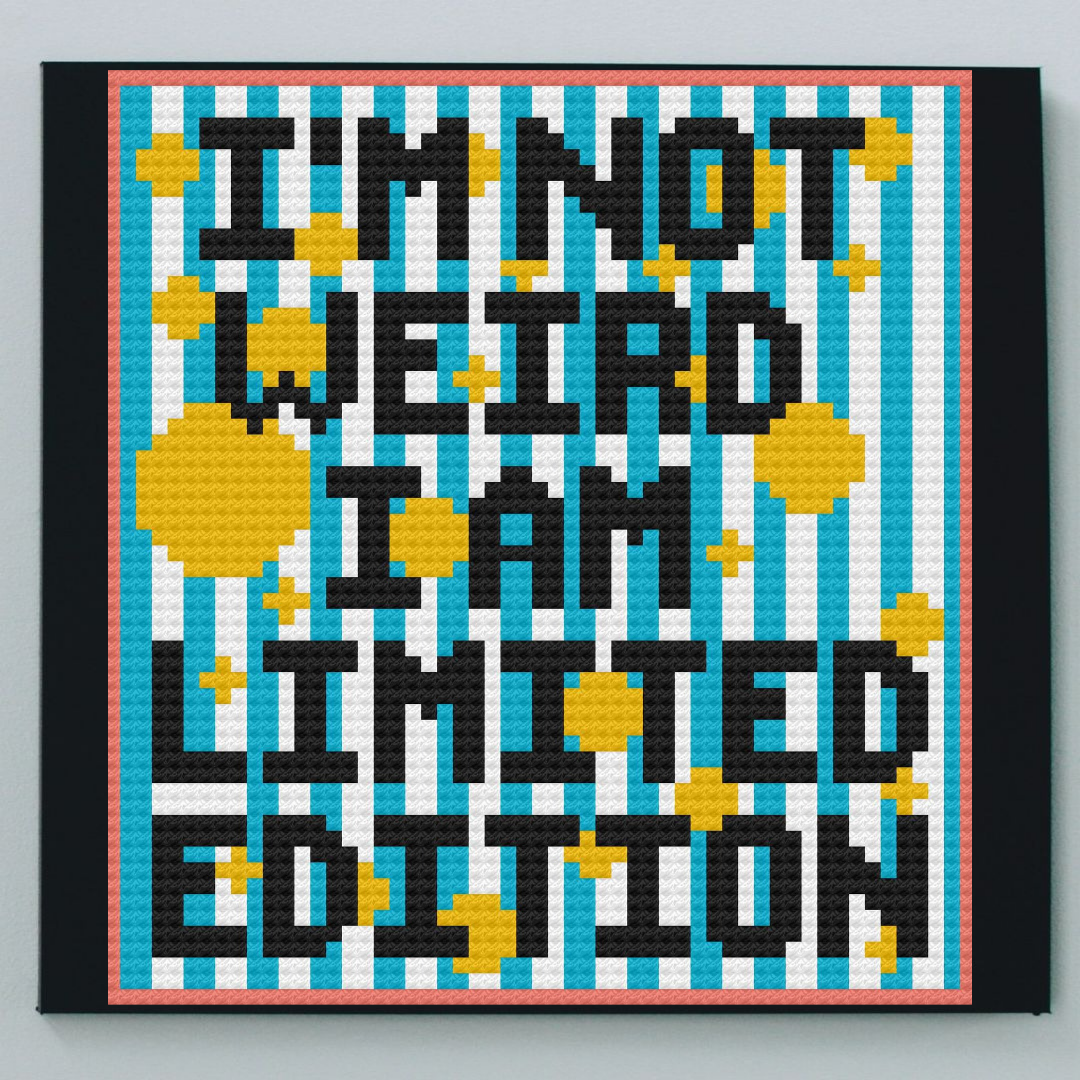 Snarky Cross Stitch Pattern
Funny quote Cross Stitch Pattern