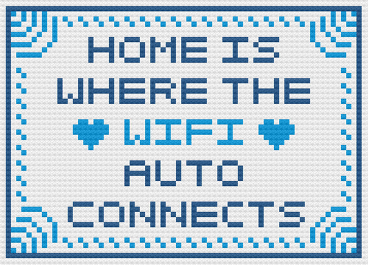 Home Sweet Home Cross Stitch Pattern