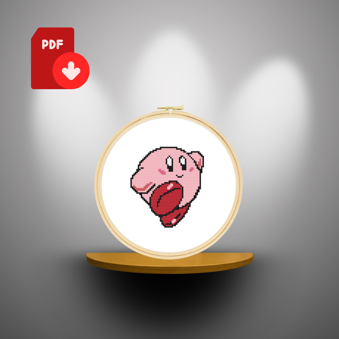 Cross Stitch Kirby