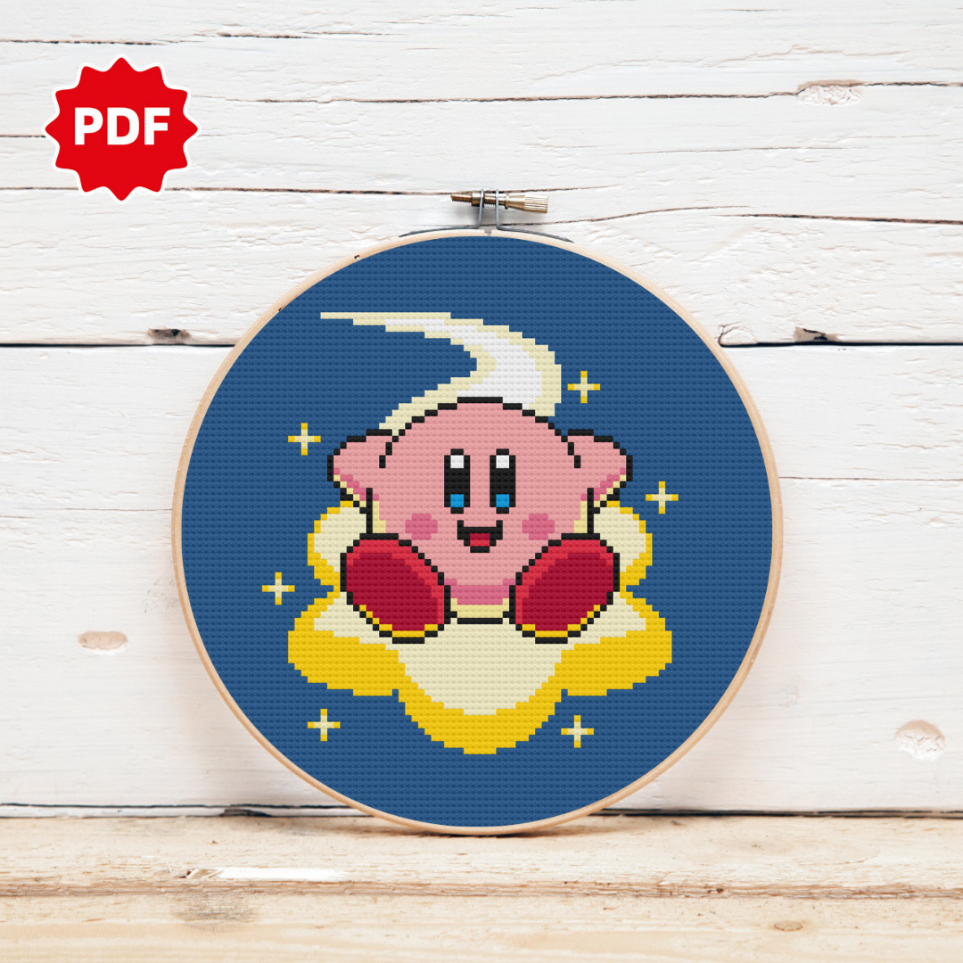 Kirby Cross Stitch