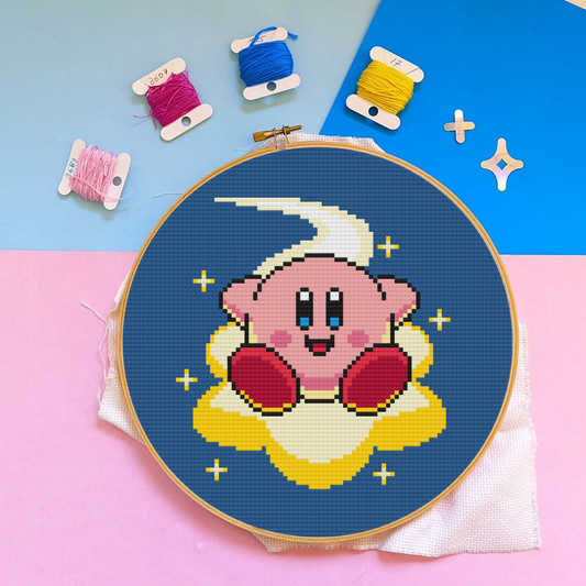 Kirby Cross Stitch Pattern