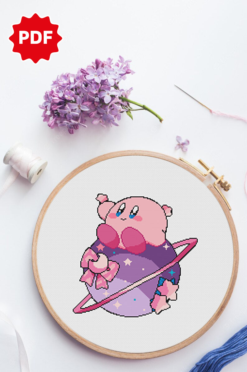 Kirby Cross Stitch