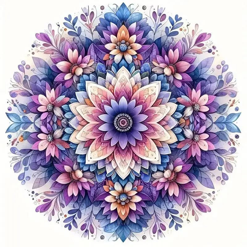 Mandala Cross Stitch Pattern
