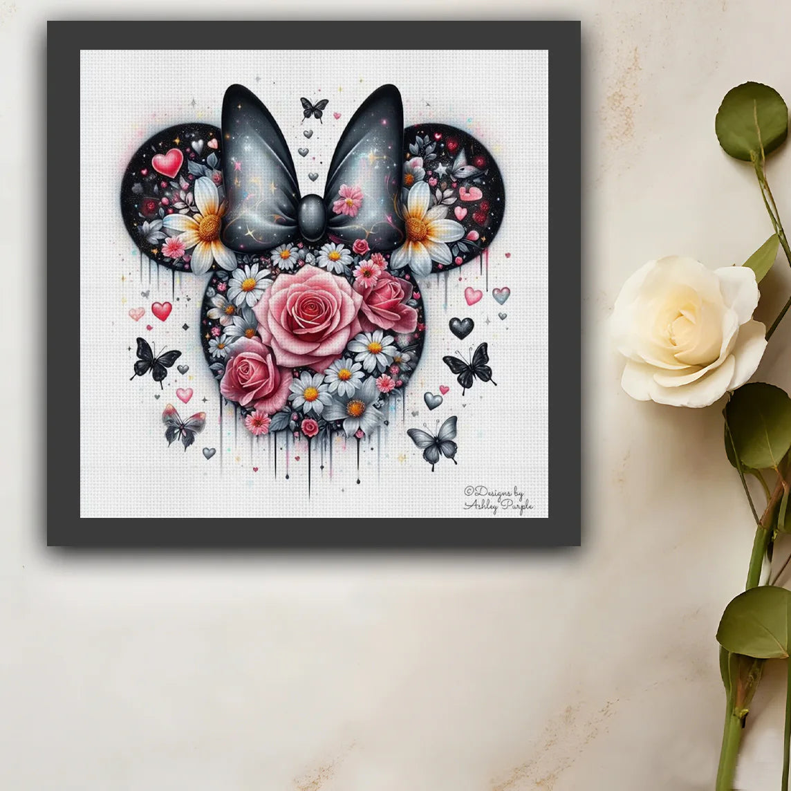 Minnie Cross Stitch Kit 