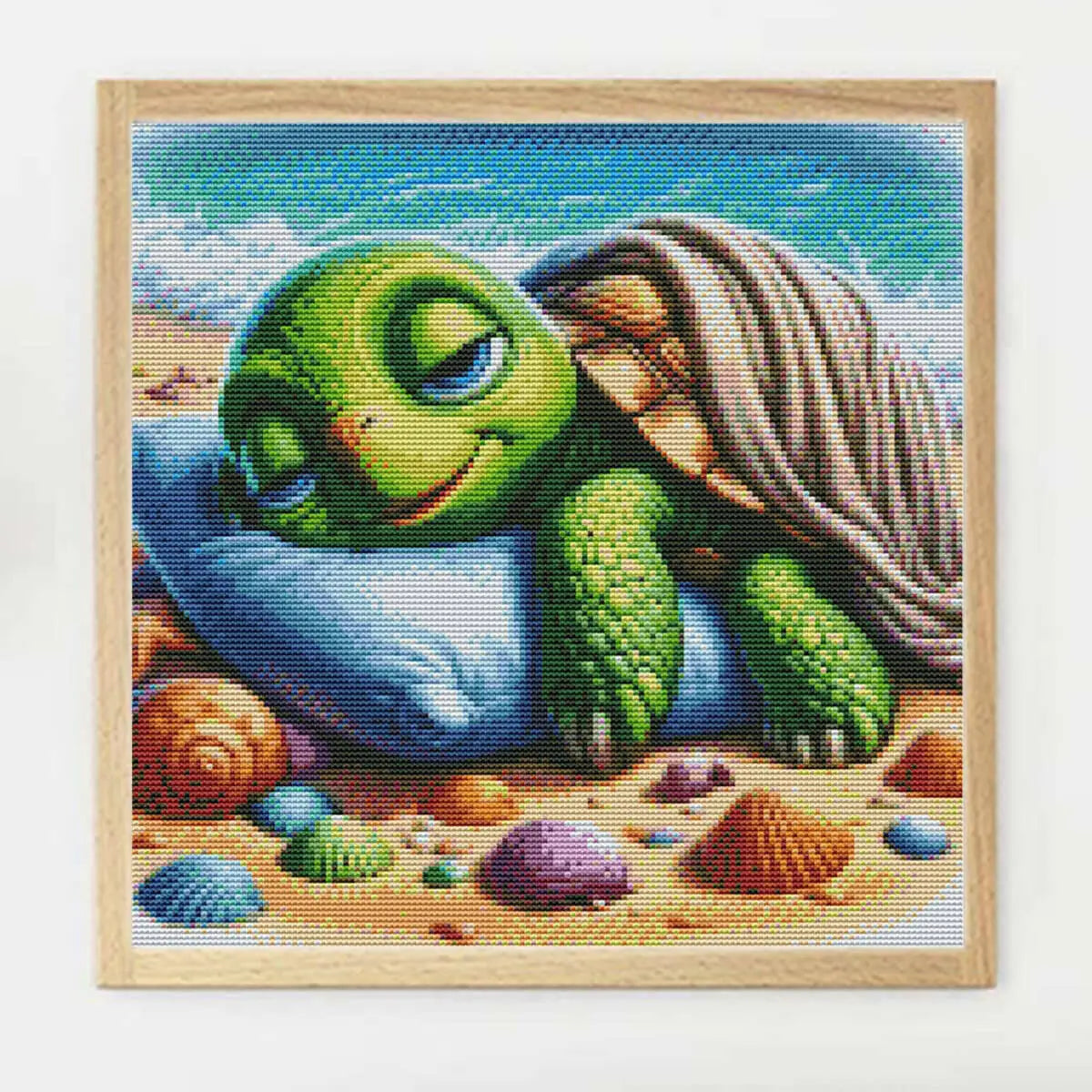 Sea Turtle Cross Stitch Kit