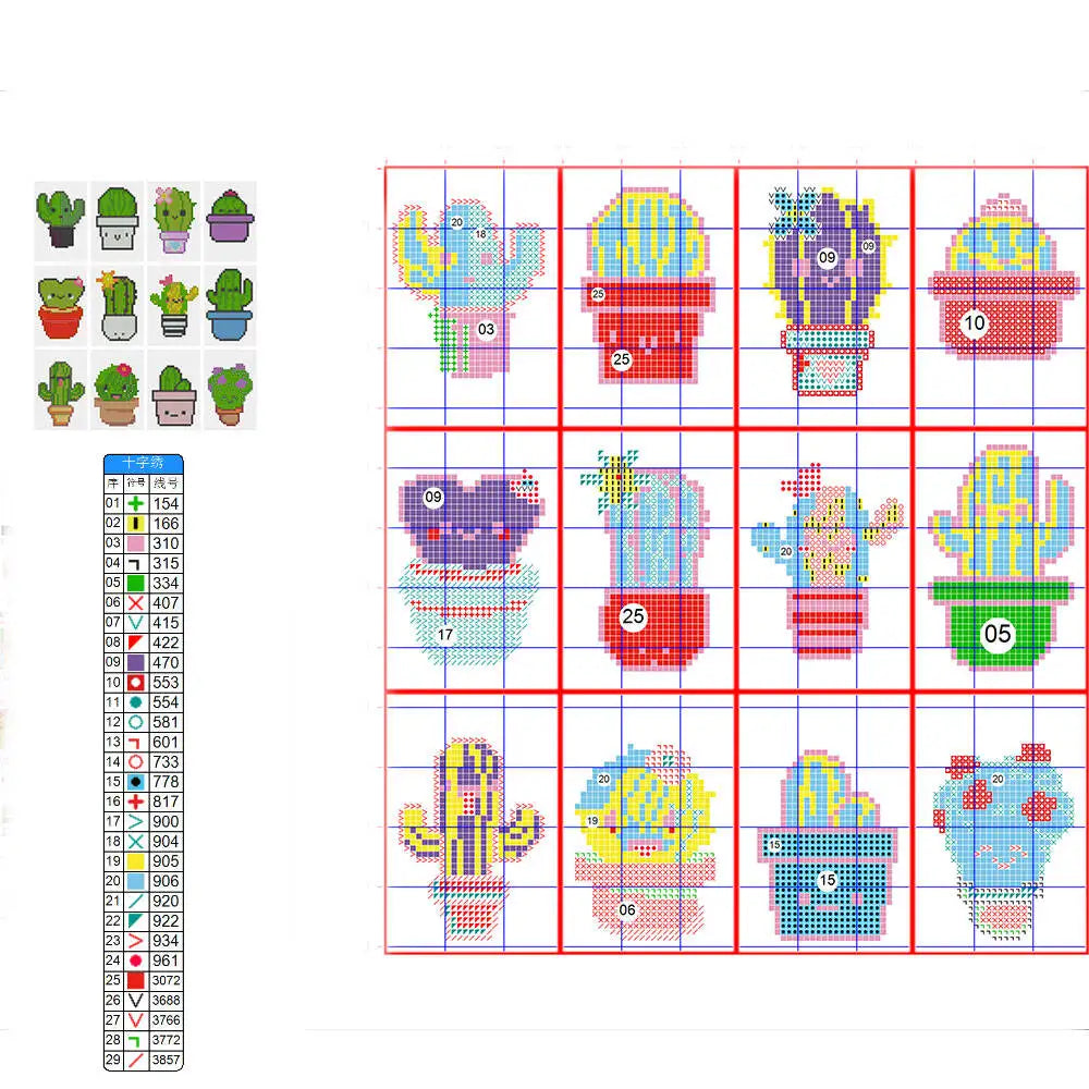 Small Cross Stitch Kit