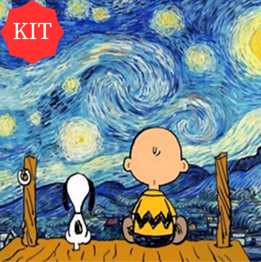 Snoopy Cross Stitch Kit For Beginner