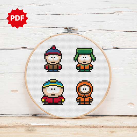 South Park Cross Stitch Pattern