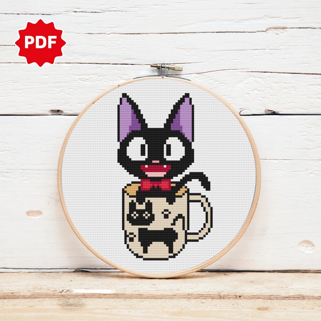 Studio Ghibli Cross Stitch Pattern