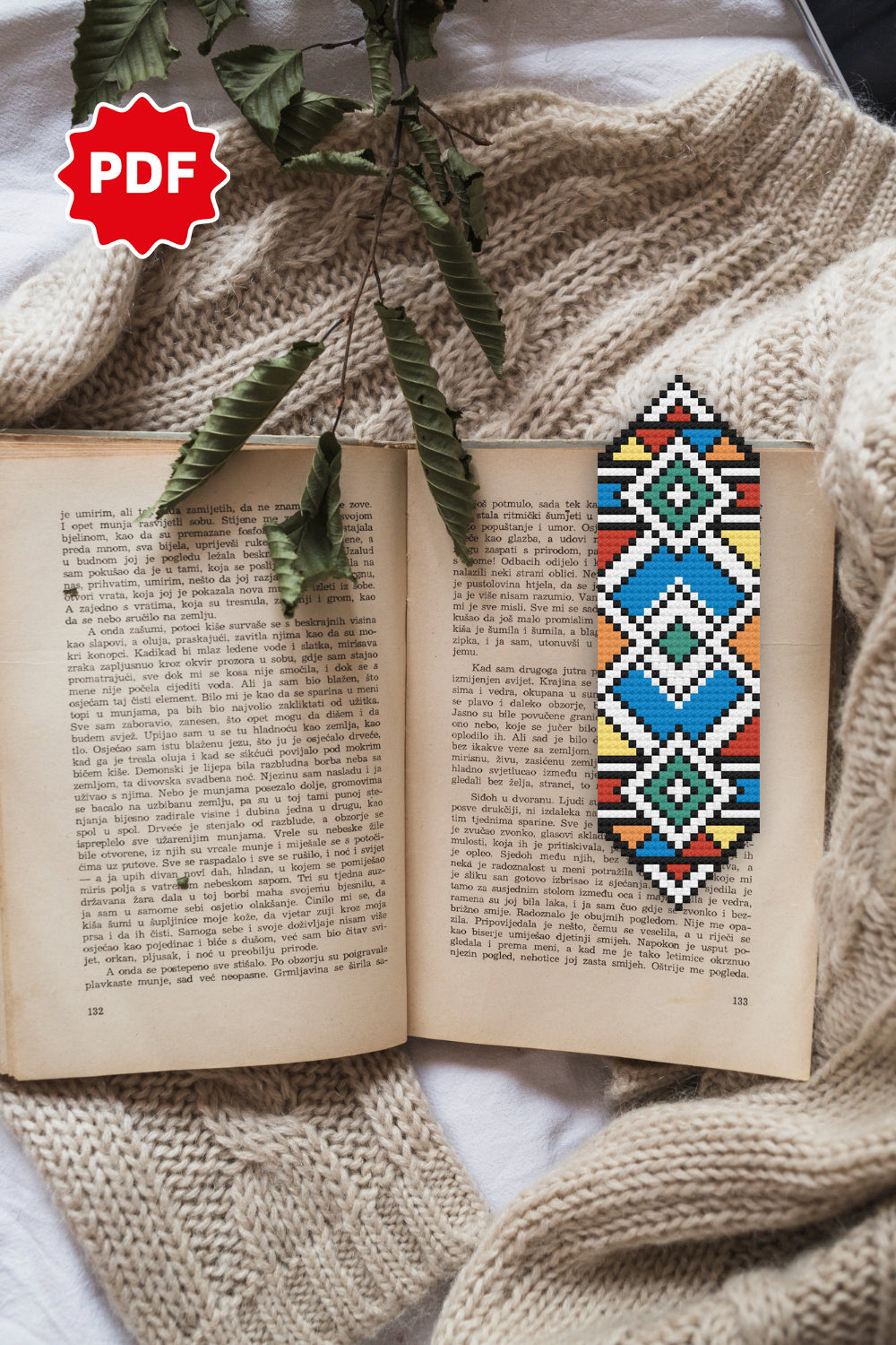 Bookmark Cross Stitch Pattern