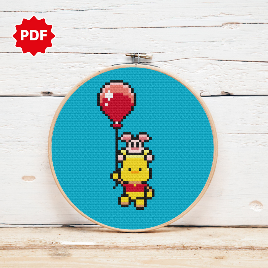 Winnie The Pooh Cross Stitch Pattern 