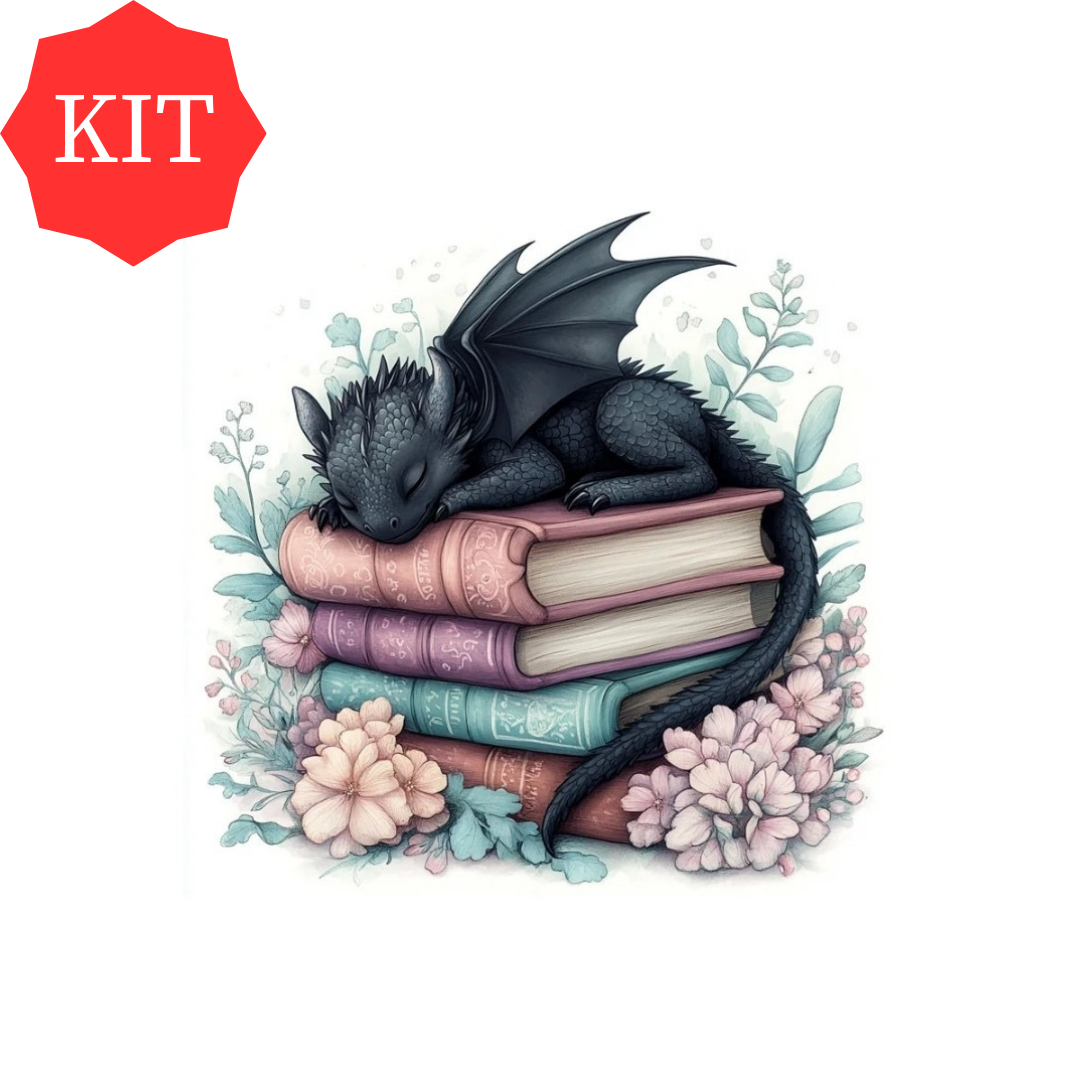 Cute Dragon Cross Stitch Kit